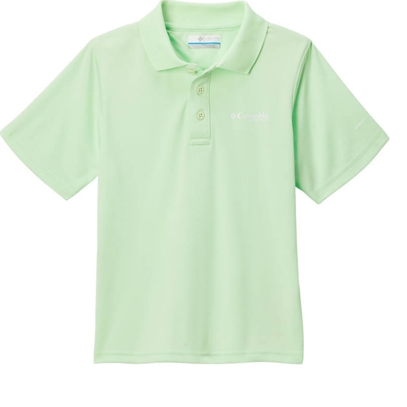 Columbia Green Polo Shirt Classic Fit - Picture 1 of 4